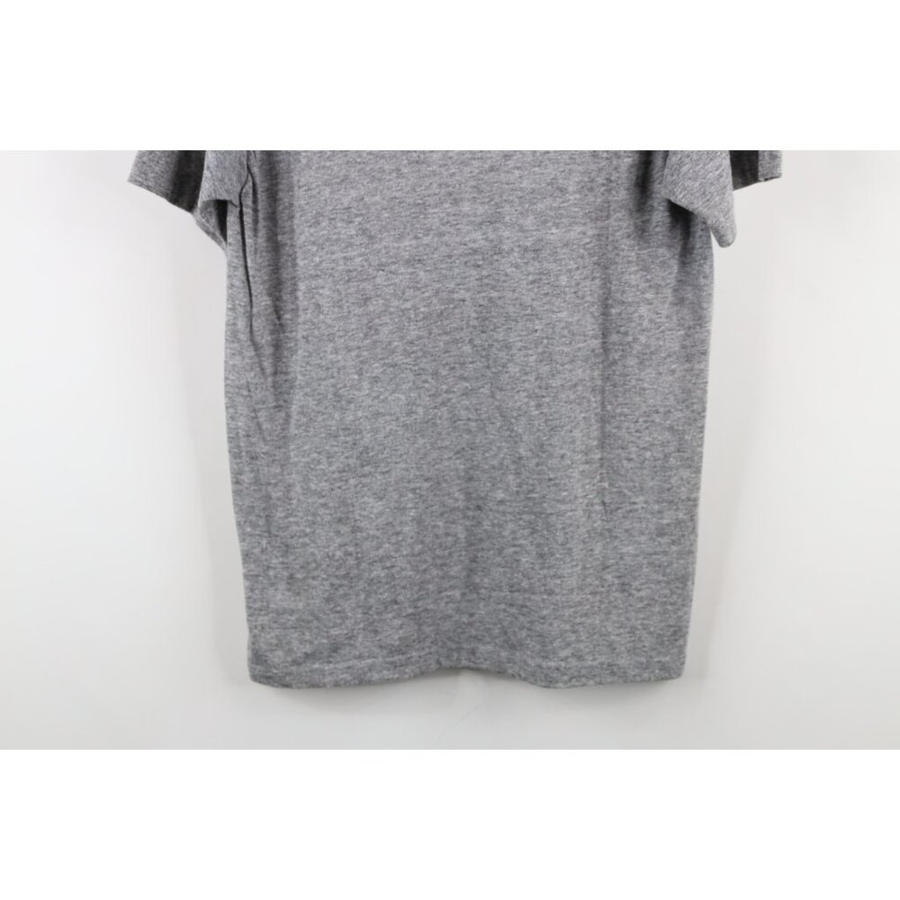 Vtg 70s 80s Mens Small Triblend Harvard University Jersey Knit T-Shirt Gray USA - Picture 12 of 12